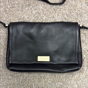 Kate Spade Black Leather Crossbody Bag